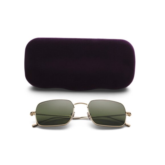 GUCCI Gold 54mm Designer Sunglasses - Picture 1 of 2